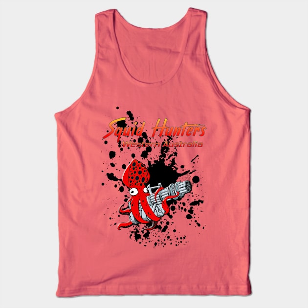 Ink Splash Hunters Tank Top by squidhunterwa